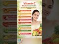 Vitamin C Fruits Face Pack for Glowing Skin | Dark Spots & Pigmentation Remedies #shorts #vjain84