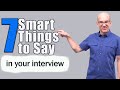 Job Interview Strategies Quiz