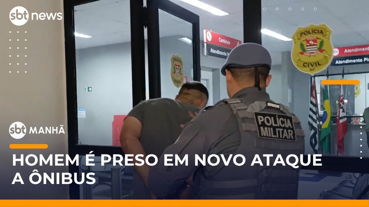 Homem é preso em novo ataque a ônibus na zona norte de SP | 