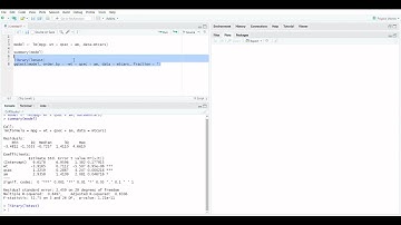 Goldfeld–Quandt test in R