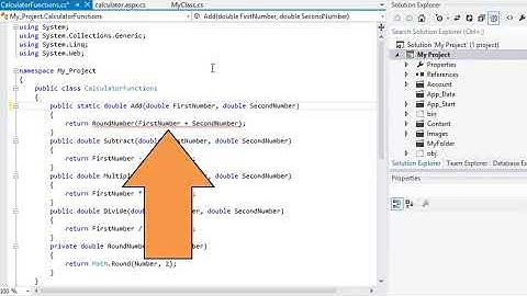 ASP.NET 4.5 Essential Skills Lesson 6-9: Create a static method