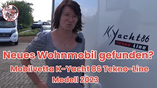 Mobilvetta KYacht 86 Tekno Line,Doppelboden,AlkoChassis,Modell2023,#camping #wohnmobil #camper