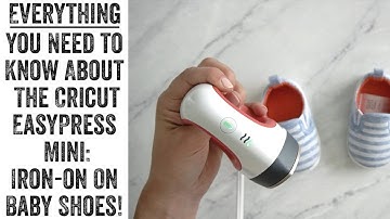 Cricut EasyPress Mini: Everything You Need to Know About Applying Iron-On/ HTV On Shoes