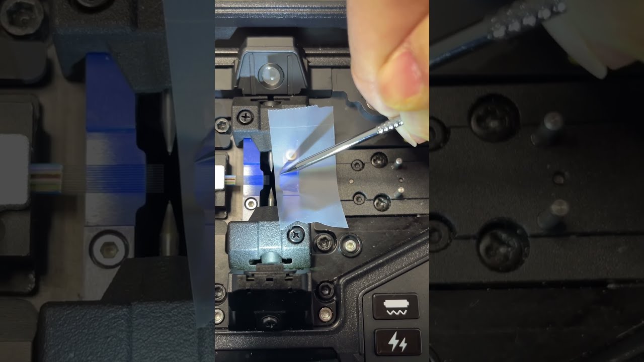 Ribbon Splicer V Groove Cleaning Tip With 3M Magic Tape