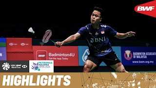 Lu Guang Zu faces off against No.4 seed Anthony Sinisuka Ginting