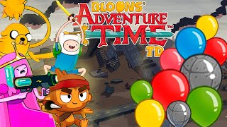 Новые герои, но старые ВРАГИ! | Bloons Adventure Time TD | Возвращение спустя несколько лет!