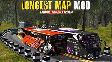NEW LONGEST MAP MOD 🤩 | RELEASED| TAMIL NADU MAP | FULL DETAILED VIDEO