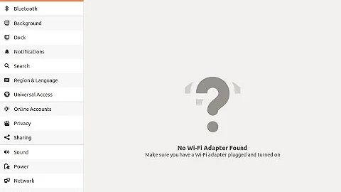 "No wifi adapter found" in ubuntu 18.04 LTS solved 100% !!!