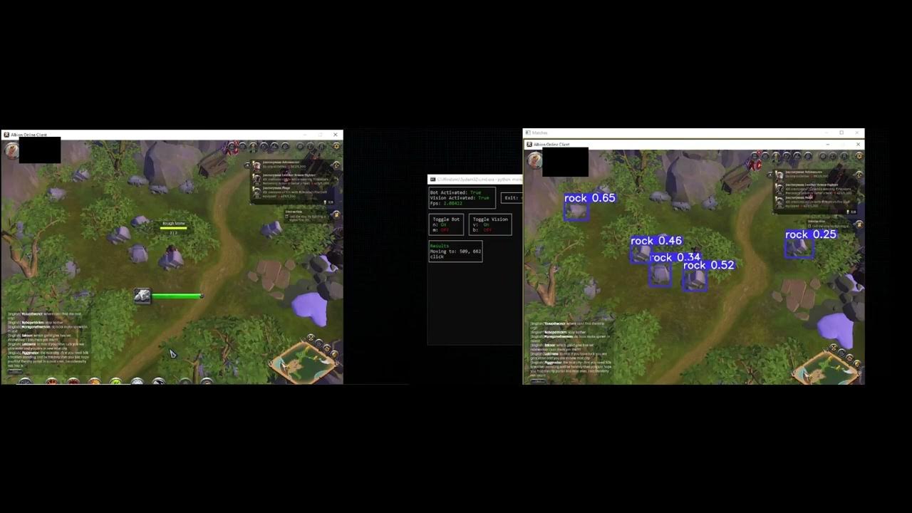 [Albion Online] Gathering Bot Preview YouTube