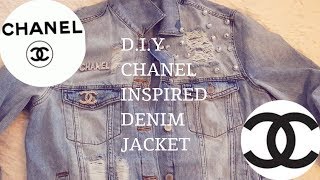 Custom Chanel Painted Jeans  Denim diy clothes, Refashion clothes, Denim  fashion