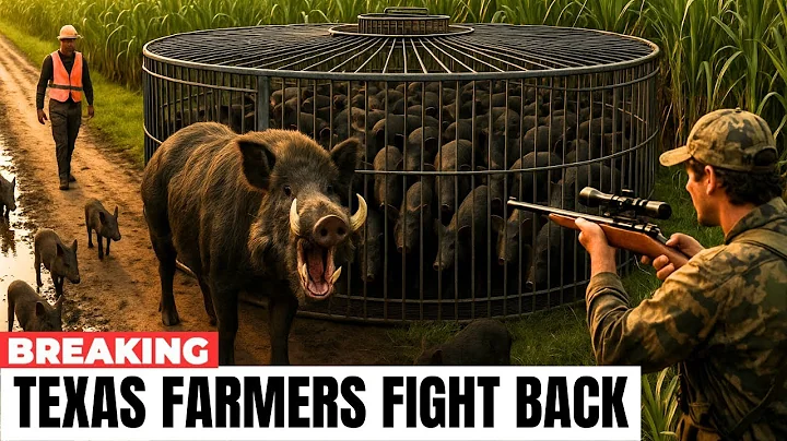 World in Shock! Texas Farmers ERASE 2 Million Wild Hogs with GENIUS Trap