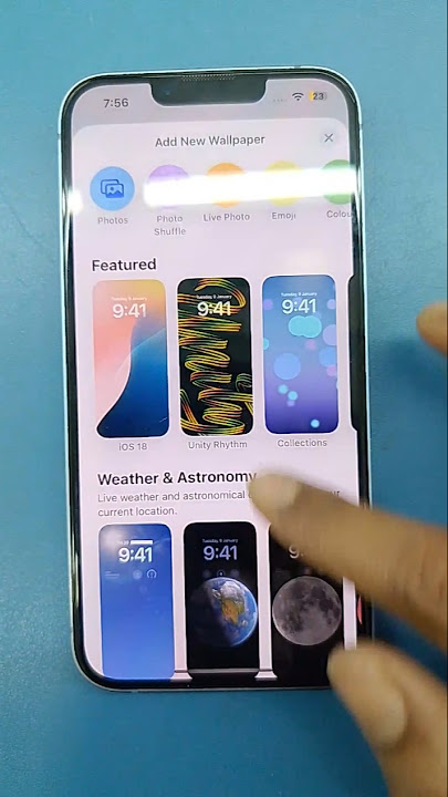 How to set wallpaper in iPhone 15 | iPhone 15 new wallpaper | #iphone15 #iphone15wallpaper