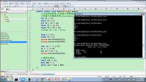 【宋红康】Java基础核心技术：day01 10变量的自动类型转换 强制类型转换