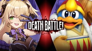 Fischl vs King DeDeDe |(Genshin Impact vs Kirby)| fan made Death Battle trailer.
