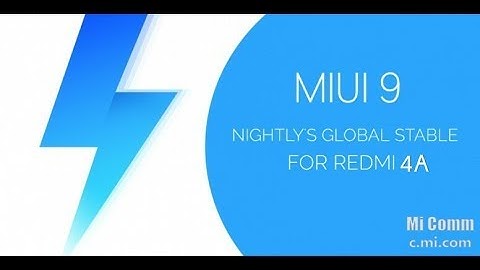 Redmi 4A - MIUI 9.5.1.0 NCCMIFA ROLLING OUT ||