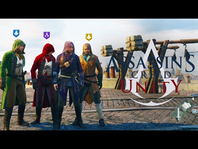 Assassin's Creed Unity Co-op Heist Mission Commented demo [UK