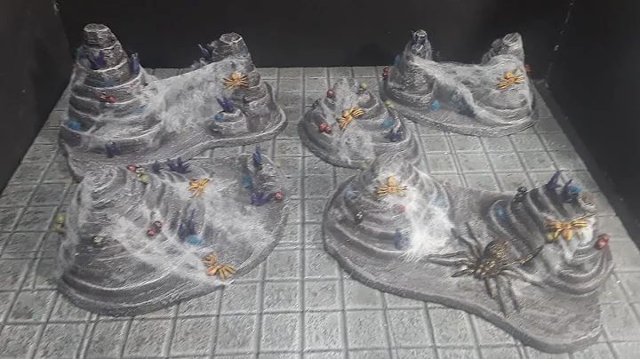 Underdark Scatter for EZD6 Pathfinder Dungeons and Dragons and Tabletop Games