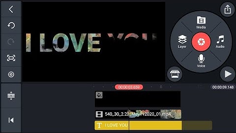 (kinemaster tutorial)  How to make awesome text in kinemaster in android