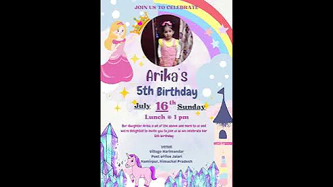 Birthday invitations card #electronic #invitation #card #birthday