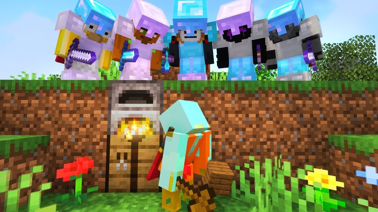 Minecraft Speedrunner VS 5 Hunters REMATCH (REUPLOAD) - YouTube