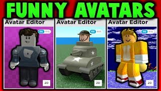 Funny roblox avatar with silly expression and sign