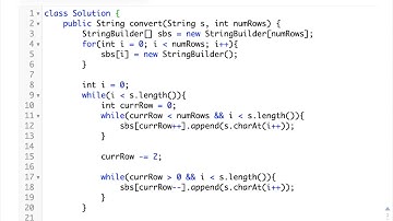贾考博 LeetCode 6. ZigZag Conversion - 没有人觉得zigzag读起来很酷吗？