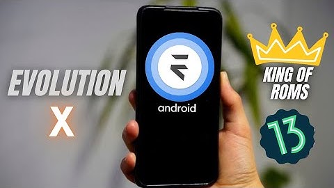Android 13 for Oneplus 6 & 6t 🔥 Evolution X custom rom #oneplus6 #oneplus6t
