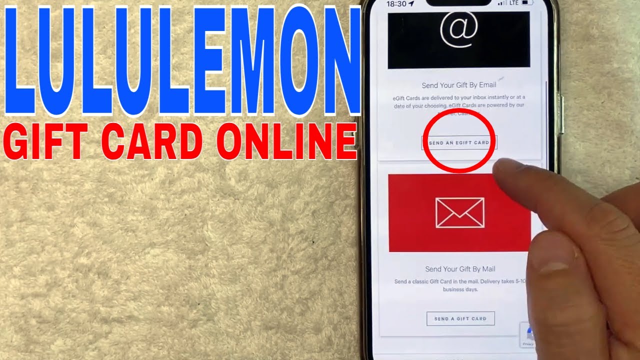 ✓ How To Buy A Lululemon Gift Card Online 🔴 