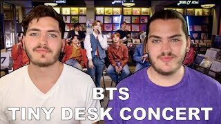 Twin Musicians REACT | BTS - Tiny Desk (HOME) Concert