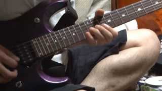 Children of Bodomのshovel knockoutのソロを弾いてみた!さすがにアレ...