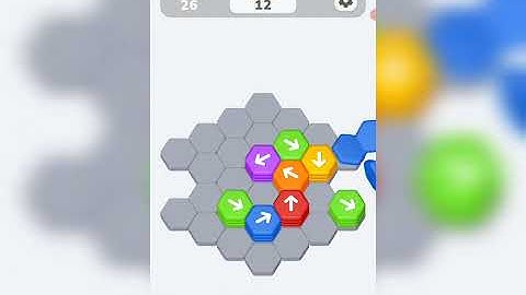 Hexa Shift - Logic Puzzle Level 26 walkthrough | Hexa Shift Level 26 Solution Gamerstein
