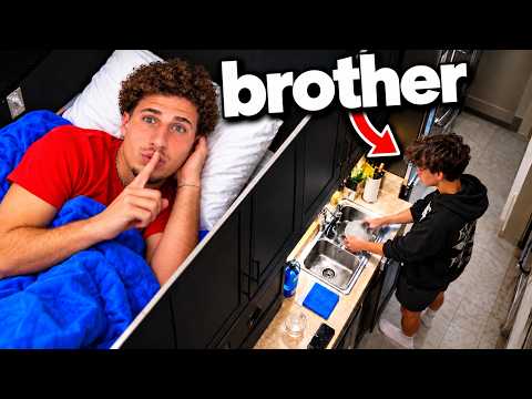 I Secretly Lived In My Brother's New Apartment