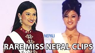 Rare Miss Nepals Clips in Miss World 1997 till 2016