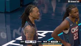 All Fouls Called Against Thunder vs Suns Game 2 April 22, 2026