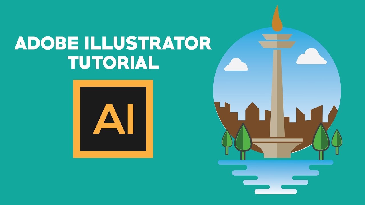 Tutorial Vector Illustrator Indonesia | adobe illustrator tutorial flat design monas indonesia Tutorial Vector Illustrator Indonesia | adobe illustrator tutorial flat design monas indonesia