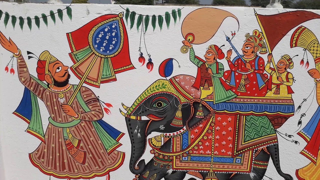 Phad painting 6 YouTube