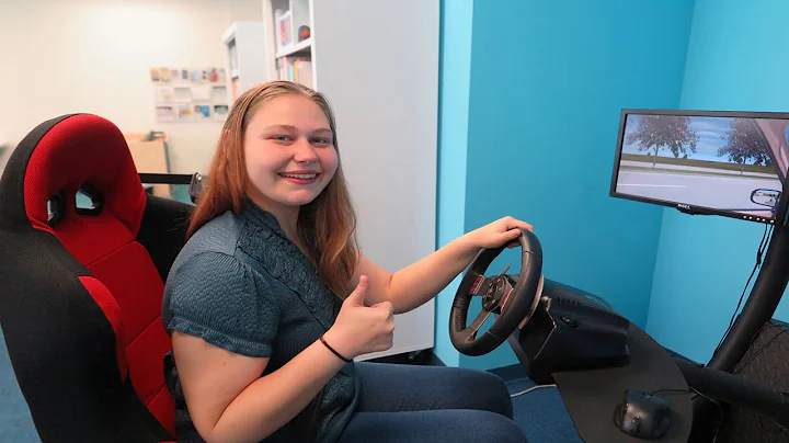 Teen Driver Resource: Ultra Driving Simulator at the Mandel Public Library, West Palm Beach, FL