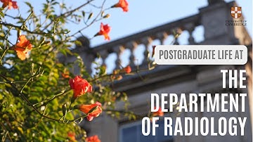 Postgraduate Life at Radiology University of Cambridge