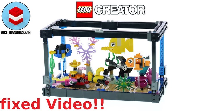 LEGO Creator 3in1 Fish Tank Review 🐠- Set #31122 