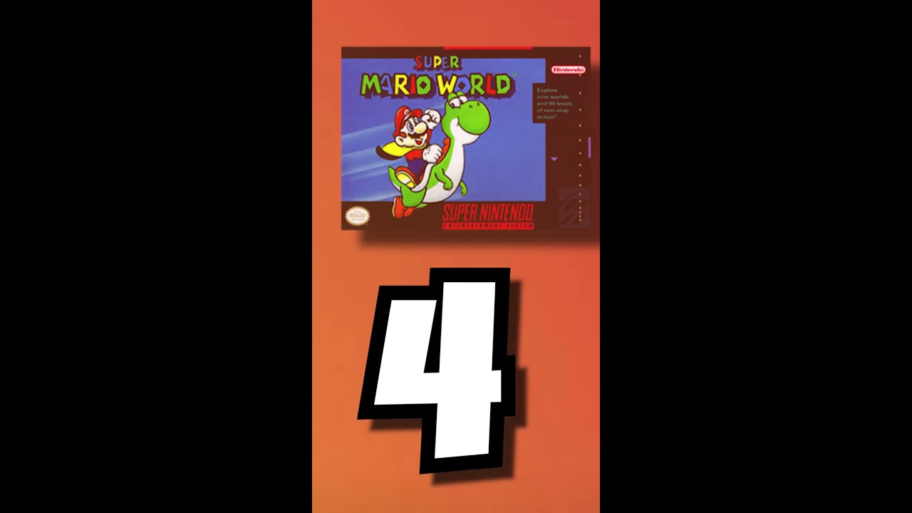 The Top 10 BEST Mario Games OF ALL TIME