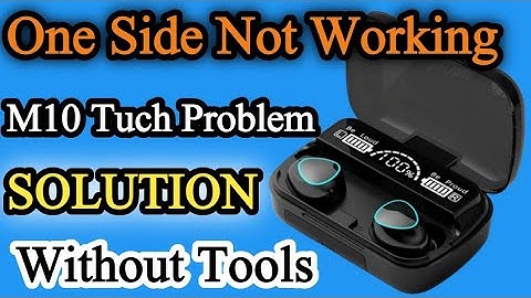 M10 tuch problem | One side not working | How to repair airpods
