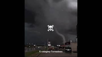 EF2 vs EF5 Tornado: The Shocking Difference!  #tornado #tornadoes #ef5