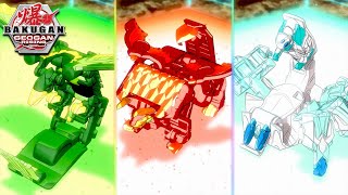 Every Geogan Rollout In Bakugan Geogan Rising