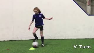 Youth Soccer U12 Footwork Drills