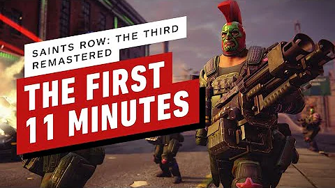 The First 11 Minutes of Saints Row The Third Remastered Gameplay