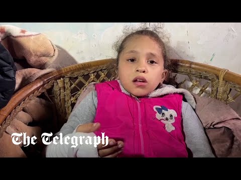 Gaza: Eleven-year-old Palestinian girl recounts being pulled from rubble after Israeli strike