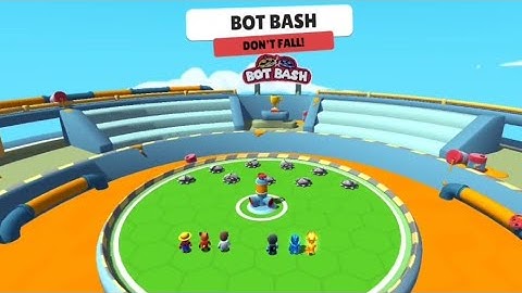 Stumble Guys New Update New Map🤩🤩 | Stumble Guys New Map Bot Bash #stumbleguysnewupdate