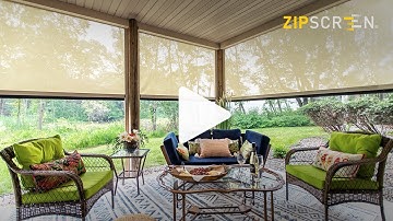 Zipscreen | Outdoor Shading System | Promo Video