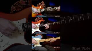 Perbedaan Bunyi Sound Gitar Les Paul, Stratocaster \u0026 Telecaster Yamg Gitaris Wajib Tau !!