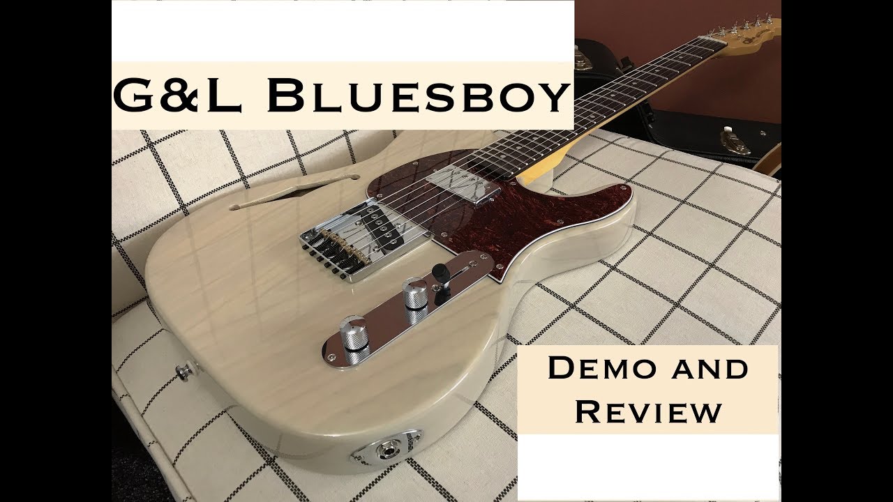 G&L Bluesboy Semi Hollow Tribute : Demo and Review - YouTube